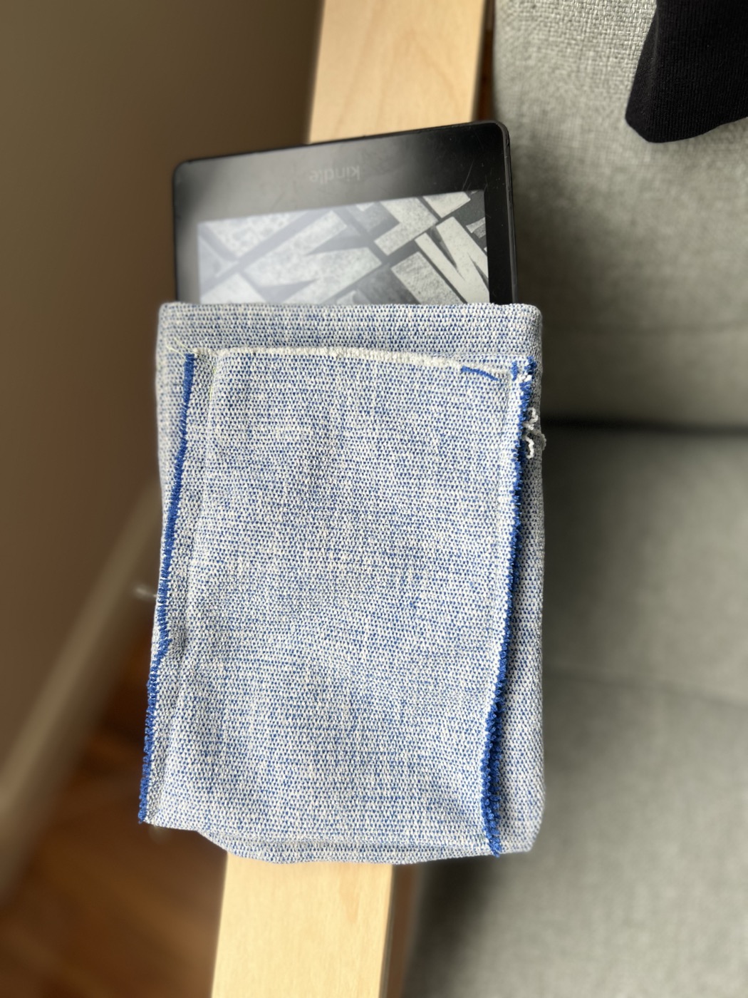 sewn Kindle case